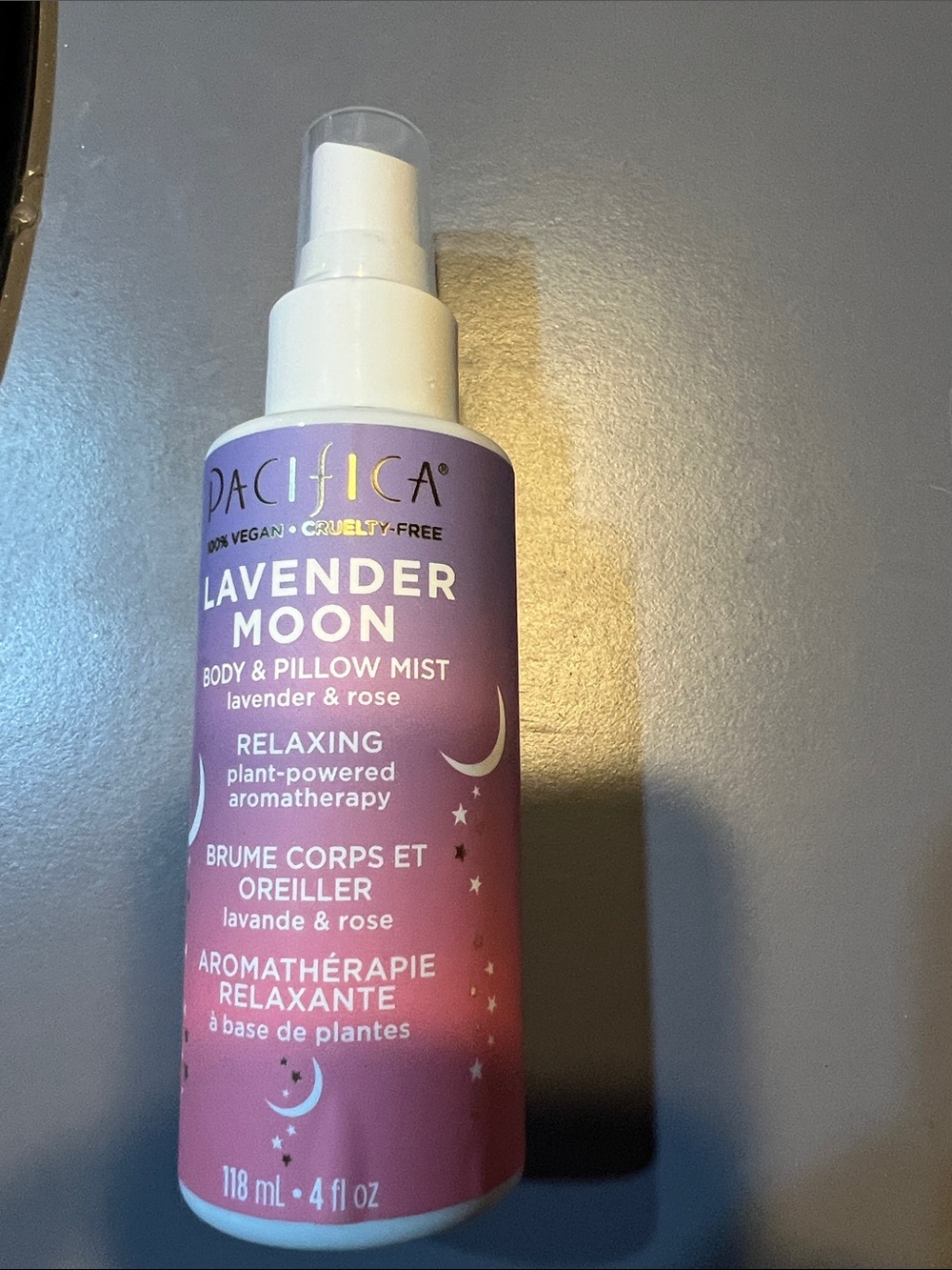 Pacifica Lavender Moon Body Wash Bottle - Purple & Pink Gradient - Picture 4 of 5